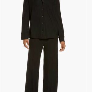 Women's Black Sleepwear Set